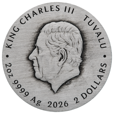 Stranger Things (2026) - 2 Oz - strieborná zberateľská minca