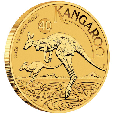 Australian Kangaroo (2026) - 1 Oz - zlatá minca