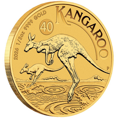Australian Kangaroo (2026) - 1/2 Oz - zlatá investičná minca