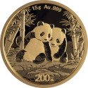 Panda (2026) - 15g - zlatá investičná minca
