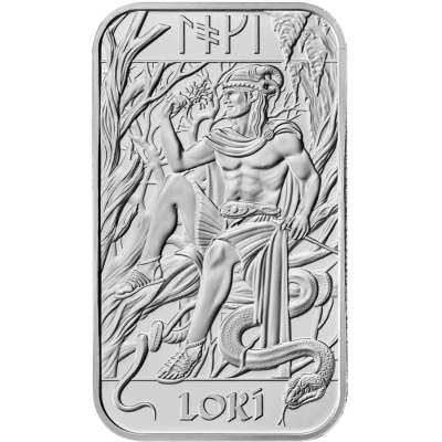 Severskí bohovia - Loki - 1 Oz - strieborný investičný zliatok