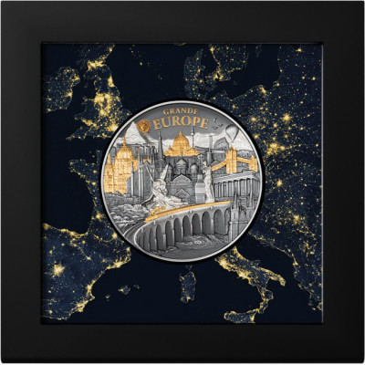 Grande Europe - 3 Oz - strieborná zberateľská minca