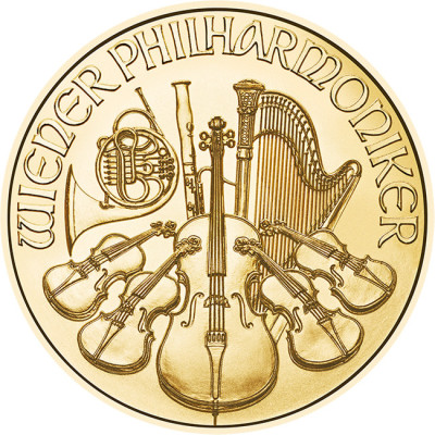 Wiener Philharmoniker (2026) - 1/4 Oz - zlatá investičná minca