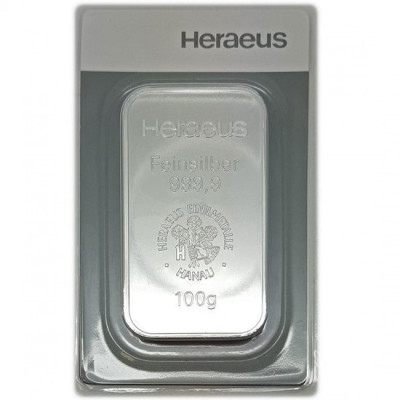 Argor-Heraeus 100 g - Investičné striebro