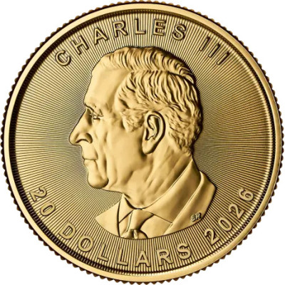 Maple Leaf (2026) - 1/2 Oz- zlatá investičná minca