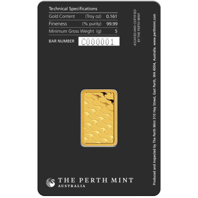 Perth Mint - Klokan -5g- investičný zlatý zliatok