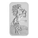 Lunar Rectangular Horse (2026) - 1 Oz - strieborná investičná minca