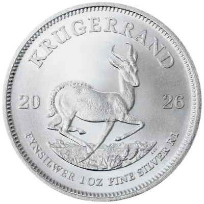 Krugerrand (2026) - 1 Oz - strieborná investičná minca