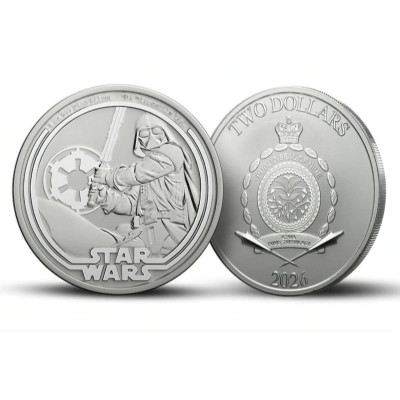 Star Wars Darth Vader (2026) - 1 Oz - strieborná investičná minca