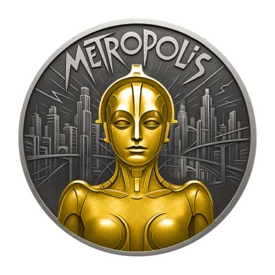 Metropolis (2025), sillent film classics - strieborná zberateľská minca