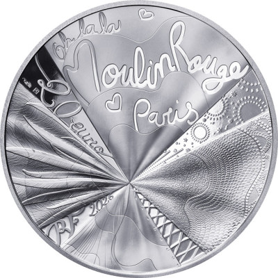 Moulin Rouge (2026) - 1 Oz - strieborná zberateľská minca