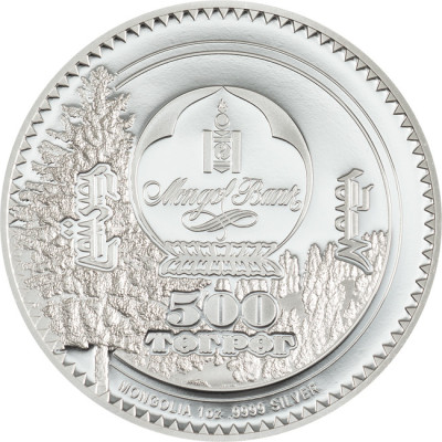 Snežný leopard (2026) - 1 Oz - strieborná zberateľská minca