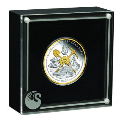 Australia´s First Gold Rush - 1 Oz - strieborná zberateľská minca
