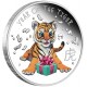 Lunarní Baby Tiger 1/2 Oz - strieborná minca