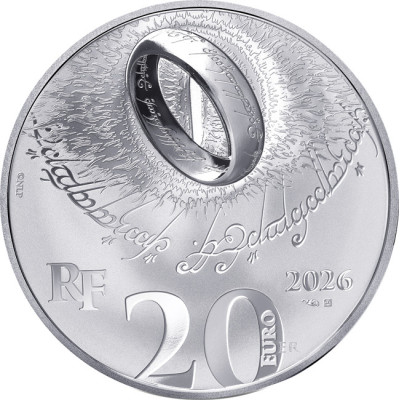 Lord of the Rings - 1 Oz - strieborná zberateľská minca