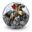 Valkýra - 2 Oz - strieborná zberateľská minca