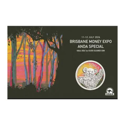 Koala Brisbane Expo (2026) – 1 Oz – strieborná zberateľská minca