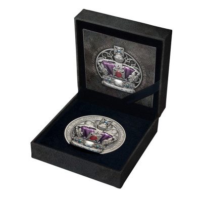 Imperial State Crown (2026) – 2 Oz – strieborná zberateľská minca v kvalite proof