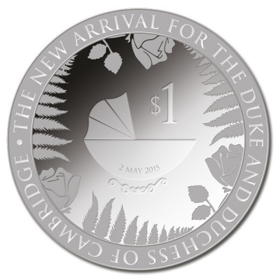 Royal Baby 2015 – 1 Oz – strieborná zberateľská minca v kvalite proof
