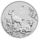 Lunar Goat (2027) – 1 Oz – strieborná investičná minca