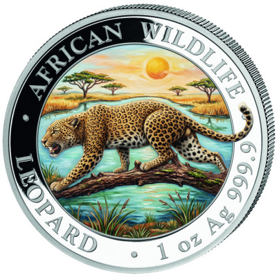 Leopard (2026) – 1 Oz – strieborná zberateľská minca