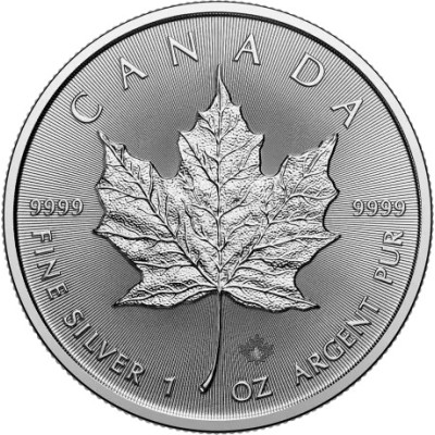 Maple Leaf (rôzne ročníky) – 1 Oz – strieborná investičná minca