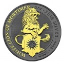 2 OZ WHITE LION OF MORTIMER 2020 - stříbrná mince