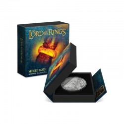 Lord of the Rings - Mordor - 1 Oz - strieborná zberateľská minca